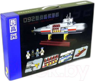 Изображение товара Сборная модель Zhe Gao Military Подводная лодка Тип 092 Xia-Class / QJ5063