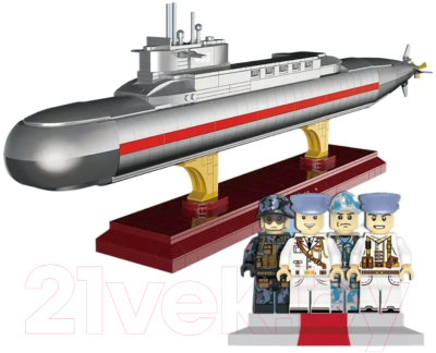 Изображение товара Сборная модель Zhe Gao Military Подводная лодка Тип 092 Xia-Class / QJ5063