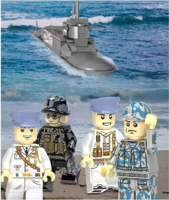 Изображение товара Сборная модель Zhe Gao Military Подводная лодка Тип 092 Xia-Class / QJ5063