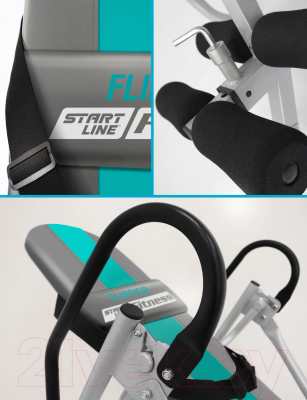 Инверсионный стол Start Line Fitness Flipper / SLF IT02-dgP (бежевый/серый)