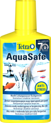 Средство для ухода за водой аквариума Tetra AquaSafe / 706737/762749 (250мл)