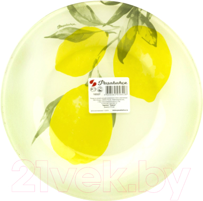 Тарелка закусочная (десертная) Pasabahce Лимон 10327/1078808
