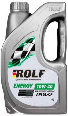 Моторное масло Rolf Energy 10W40 SL/CF / 322227 (4л)