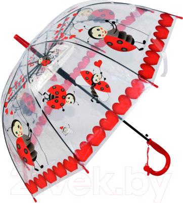 Зонт-трость Ausini VT18-11072 (красный)