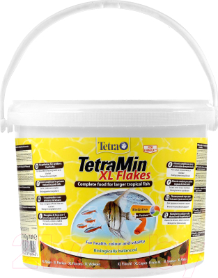 Корм для рыб Tetra Min XL Flakes (10л)