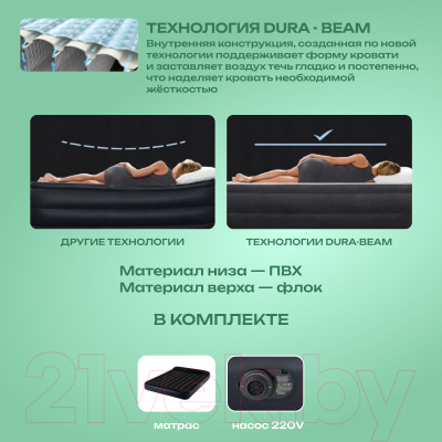 Купить Надувной матрас Intex 64150  