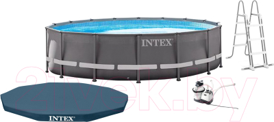 Каркасный бассейн Intex Ultra Frame / 26326NP (488x122)