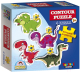 Миниатюра изображения товара Набор пазлов Topgame Динозаврики / 01344