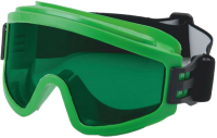 Защитные очки РОСОМЗ ЗН11 Panorama StrongGlass 3 PC / 21127 (зеленый) - 