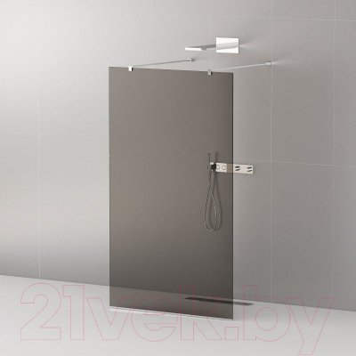 Купить Душевая стенка Cezares LIBERTA-L-2-90-120-GR-Cr  