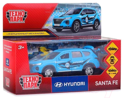 Автомобиль игрушечный Технопарк Hyundai Santafe Sport / SANTAFE2-12SRT-BU