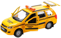 Автомобиль игрушечный Технопарк Lada Kalina Cross Такси / SB-16-46-T-WB - 