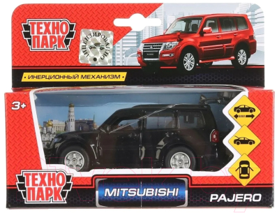 Автомобиль игрушечный Технопарк Mitsubishi Pajero Такси / SB-17-61-MP(T)-WB
