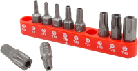 

Набор бит Forsage, С отверстием Torx F-21022T