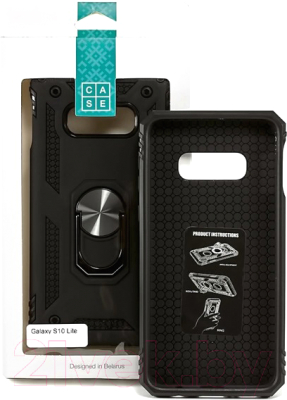 Чехол-накладка Case Defender для Galaxy S10e (черный)