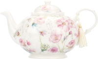 Заварочный чайник SIJ Нежные цветы GC19016 (1л) - 
