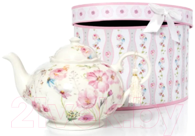 Заварочный чайник SIJ Нежные цветы GC19016 (1л)