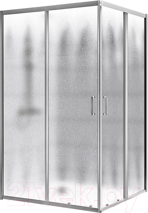 Душевой уголок BelBagno UNO-195-AH-2-100/80-CH-CR