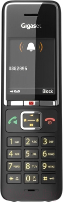 Беспроводной телефон Gigaset Comfort 550A RUS / S30852-H3021-S304 (черный)