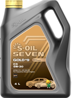 Моторное масло S-Oil Seven №9 C3 5W30 / E107763 (4л) - 