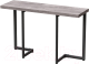 Обеденный стол Millwood Арлен 1 38-76x110x76 (бетон/металл черный) - 