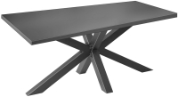 Обеденный стол Millwood Кейптаун 180x90x75 (антрацит/графит) - 