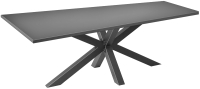 Обеденный стол Millwood Кейптаун 200x100x75 (антрацит/графит) - 
