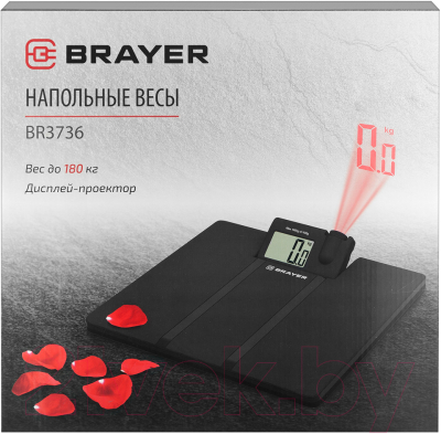 Напольные весы электронные Brayer BR3736