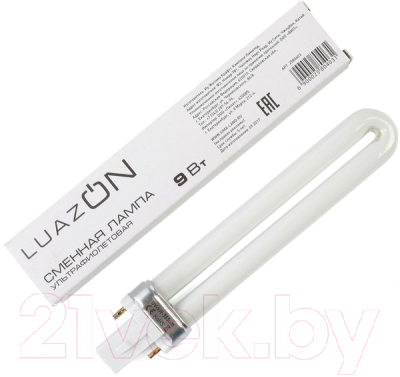 Лампочка для UV-лампы LuazON Home LUF-20 9 Вт / 2580403 (белый)