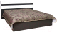 Двуспальная кровать Мебель-КМК 1600 Монако 14 0673.25 (графит/дуб венеция) - 