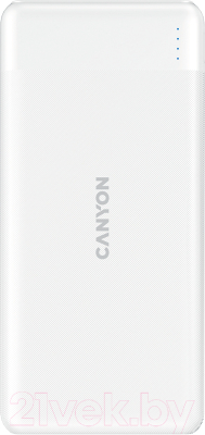 Портативное зарядное устройство Canyon PB-109 / CNE-CPB1009W (белый)