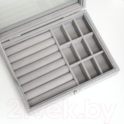 Изображение товара Шкатулка Sima-Land Серый туман 4.5х20х15см / 5386074