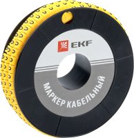 Маркер кабельный EKF PROxima 1.5мм 2 0 plc-KM-1.5-0 (1000шт) - 