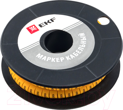 Маркер кабельный EKF PROxima 1.5мм 2 8 plc-KM-1.5-8 (1000шт)