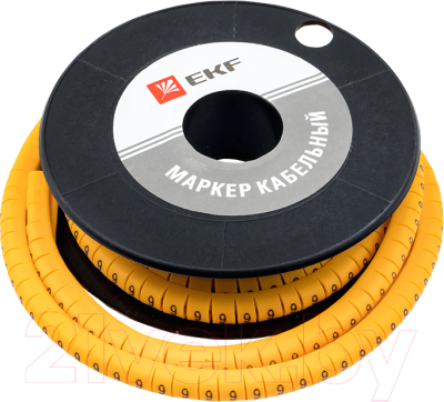 Изображение товара Маркер кабельный EKF PROxima 1.5мм 2 9 plc-KM-1.5-9 (1000шт)