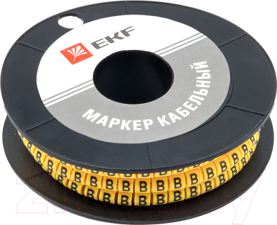 Изображение товара Маркер кабельный EKF PROxima 1.5мм 2 plc-KM-1.5-B (1000шт)