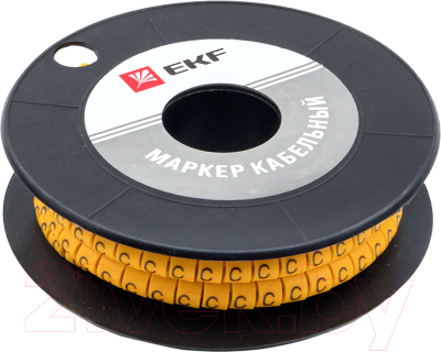 Изображение товара Маркер кабельный EKF PROxima 1.5мм 2 plc-KM-1.5-C (1000шт)