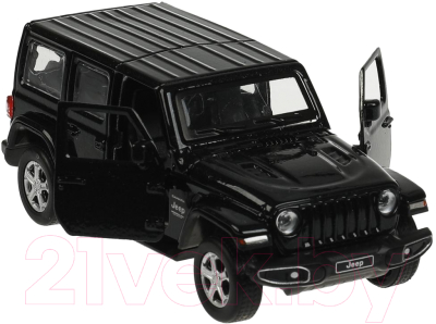 Автомобиль игрушечный Технопарк Jeep Wrangler Sahara / SAHARA5D-12-BK
