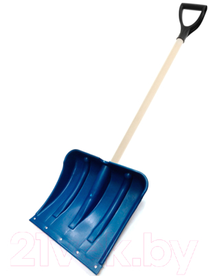 Лопата для уборки снега АГРОПЛАСТ Северное сияние АГП-Б00167/1 (синий)
