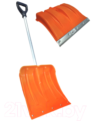 Лопата для уборки снега АГРОПЛАСТ Авто-Аляска Б00179/1 (оранжевый)