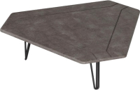 Журнальный столик Калифорния мебель ТЕТ 250 (серый бетон) - 