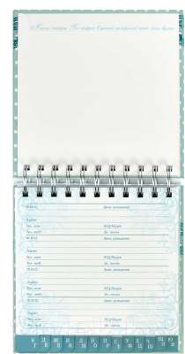 Изображение товара Телефонная книга Феникс+ Нежность / 32065