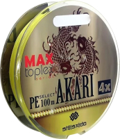 

Леска плетеная Shii Saido, Akari 4X 0.330мм