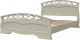 Миниатюра изображения товара Полуторная кровать Bravo Мебель Грация 1 140x200 (фисташковый)