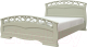 Миниатюра изображения товара Полуторная кровать Bravo Мебель Грация 1 140x200 (фисташковый)