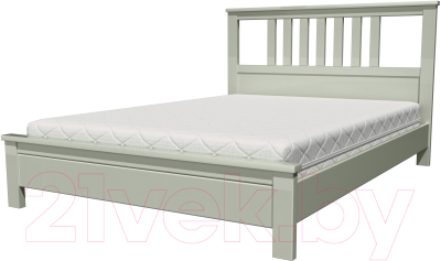 Полуторная кровать Bravo Мебель Лаура 140x200 (фисташковый)