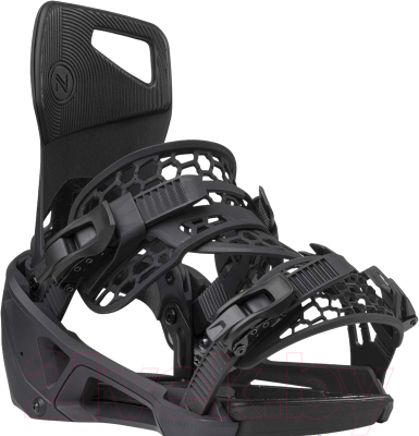 Nidecker Supermatic 2022-23 (M, черный) Крепления для сноуборда купить ...