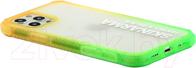 Чехол-накладка Skinarma Hade для iPhone 12/12 Pro (зеленый)