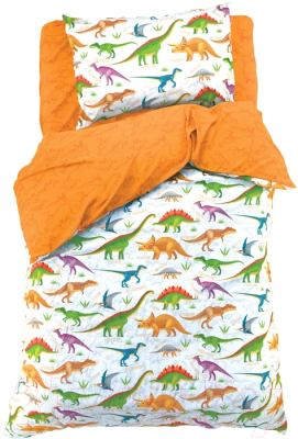 Комплект постельного белья Этель Динозавры / 2378750