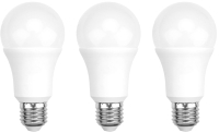 Набор ламп Rexant Груша 604-015-3 (теплый свет, 3шт) - 